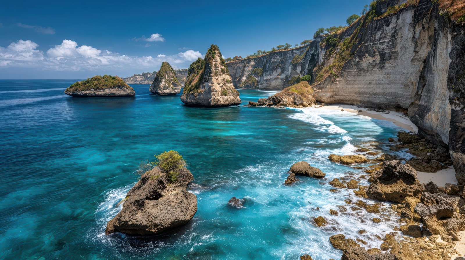tropical-beach-landscape-with-turquoise-ocean-rocky-cliffs